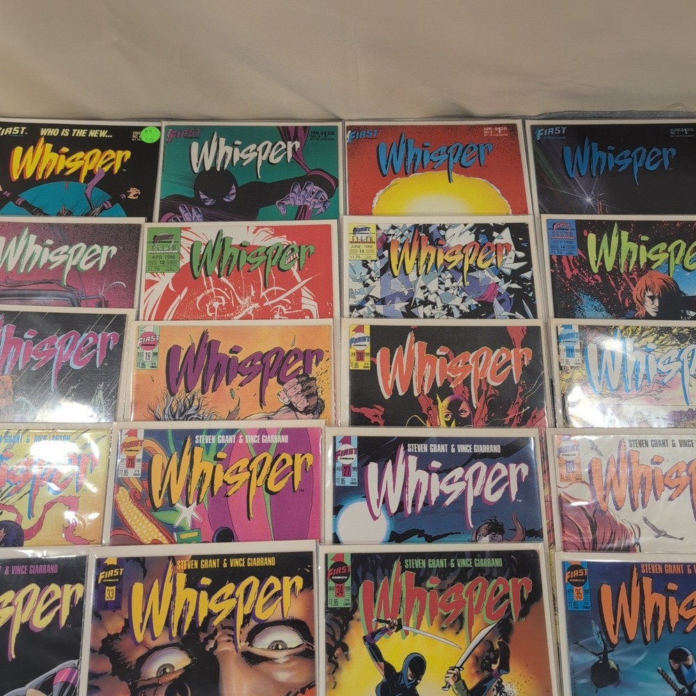 Whisper First Comics Lot 1-37 + Special Steven Grant Steve Epting Ninja - Picture 6 of 8